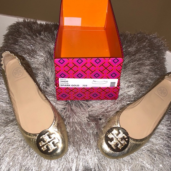 tory burch spark gold